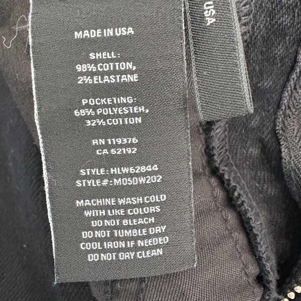 Helmut Lang Cut Out Black Denim Jeans - Picture 14 of 15